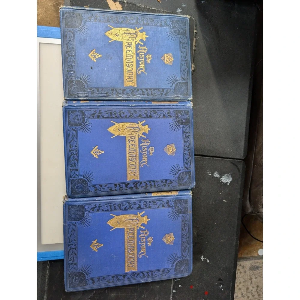 History of Freemasonry Vol 1 - 2 1886 Book Robert Gould